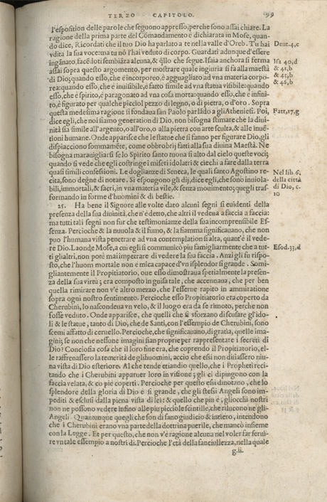 Institutione della Religion Christiana di Giovanni Calvino, edizione 1557 in Italiano tradotta per Giulio Cesare Paschali