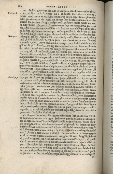 Institutione della Religion Christiana di Giovanni Calvino, edizione 1557 in Italiano tradotta per Giulio Cesare Paschali