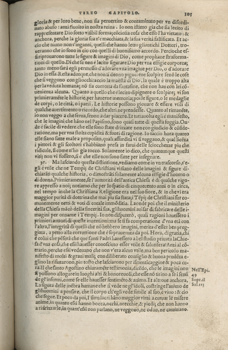 Institutione della Religion Christiana di Giovanni Calvino, edizione 1557 in Italiano tradotta per Giulio Cesare Paschali
