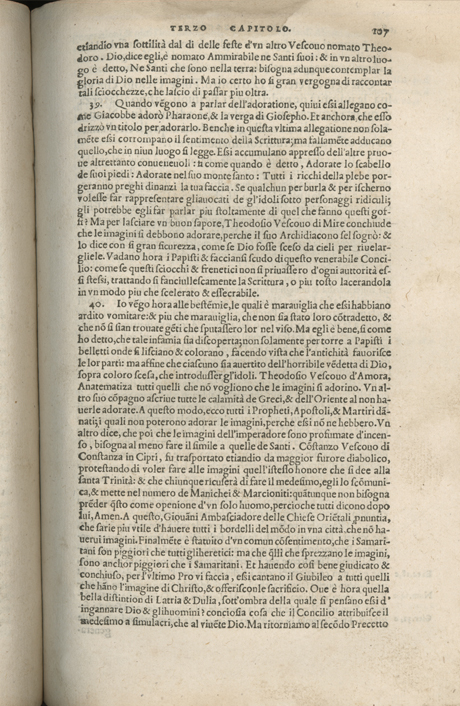 Institutione della Religion Christiana di Giovanni Calvino, edizione 1557 in Italiano tradotta per Giulio Cesare Paschali