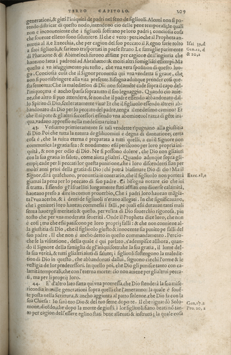 Institutione della Religion Christiana di Giovanni Calvino, edizione 1557 in Italiano tradotta per Giulio Cesare Paschali