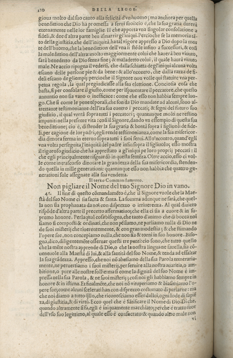 Institutione della Religion Christiana di Giovanni Calvino, edizione 1557 in Italiano tradotta per Giulio Cesare Paschali