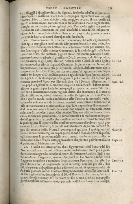 Institutione della Religion Christiana di Giovanni Calvino, edizione 1557 in Italiano tradotta per Giulio Cesare Paschali
