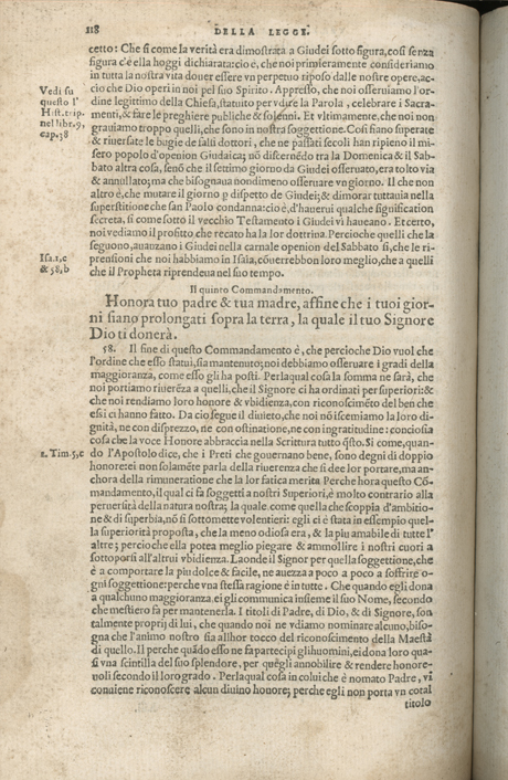 Institutione della Religion Christiana di Giovanni Calvino, edizione 1557 in Italiano tradotta per Giulio Cesare Paschali