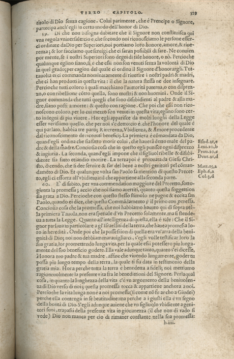 Institutione della Religion Christiana di Giovanni Calvino, edizione 1557 in Italiano tradotta per Giulio Cesare Paschali
