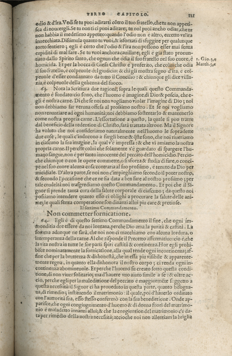 Institutione della Religion Christiana di Giovanni Calvino, edizione 1557 in Italiano tradotta per Giulio Cesare Paschali