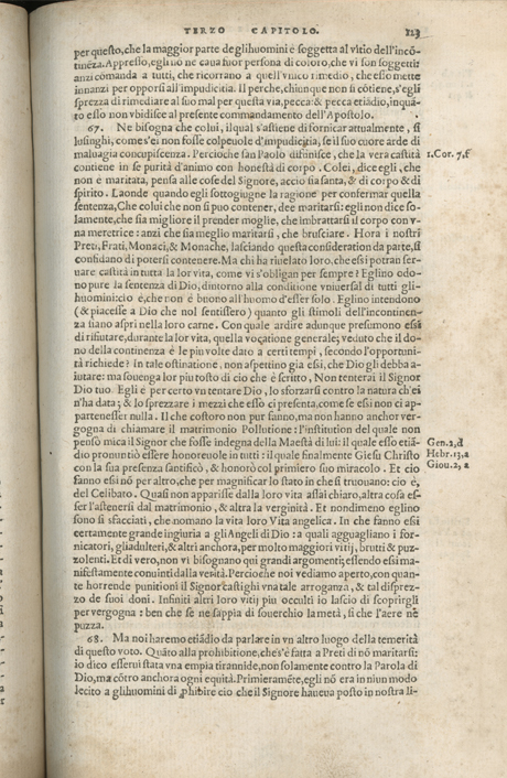 Institutione della Religion Christiana di Giovanni Calvino, edizione 1557 in Italiano tradotta per Giulio Cesare Paschali