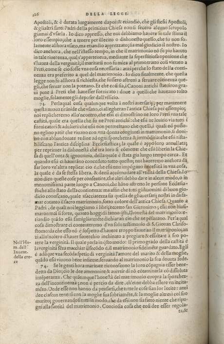 Institutione della Religion Christiana di Giovanni Calvino, edizione 1557 in Italiano tradotta per Giulio Cesare Paschali