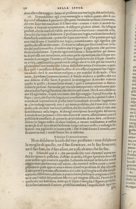 Institutione della Religion Christiana di Giovanni Calvino, edizione 1557 in Italiano tradotta per Giulio Cesare Paschali
