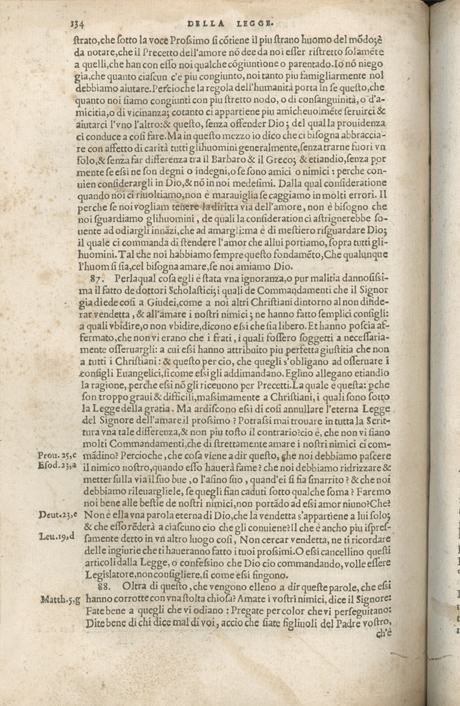 Institutione della Religion Christiana di Giovanni Calvino, edizione 1557 in Italiano tradotta per Giulio Cesare Paschali