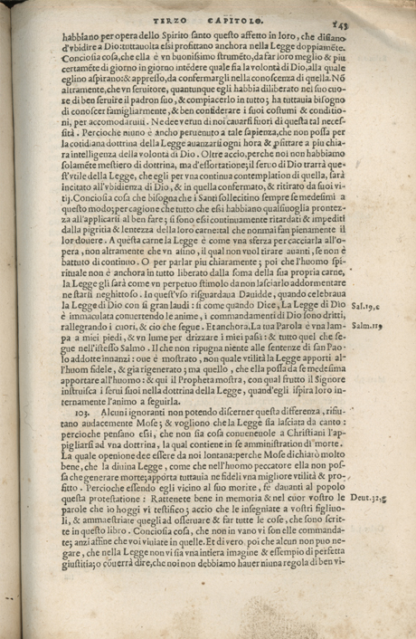 Institutione della Religion Christiana di Giovanni Calvino, edizione 1557 in Italiano tradotta per Giulio Cesare Paschali