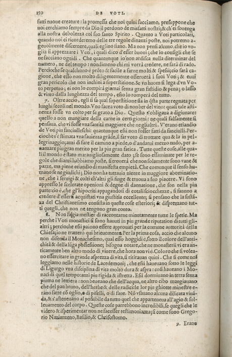 Institutione della Religion Christiana di Giovanni Calvino, edizione 1557 in Italiano tradotta per Giulio Cesare Paschali