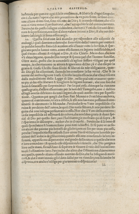 Institutione della Religion Christiana di Giovanni Calvino, edizione 1557 in Italiano tradotta per Giulio Cesare Paschali