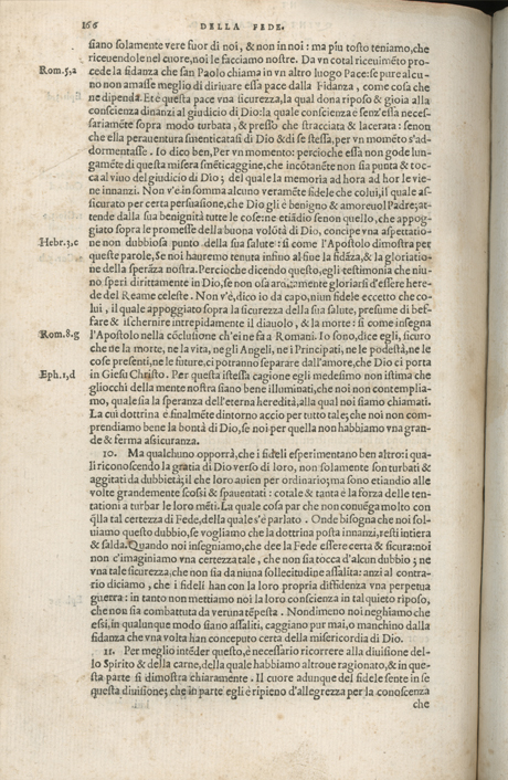Institutione della Religion Christiana di Giovanni Calvino, edizione 1557 in Italiano tradotta per Giulio Cesare Paschali