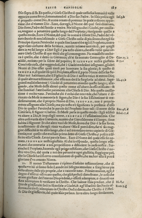 Institutione della Religion Christiana di Giovanni Calvino, edizione 1557 in Italiano tradotta per Giulio Cesare Paschali