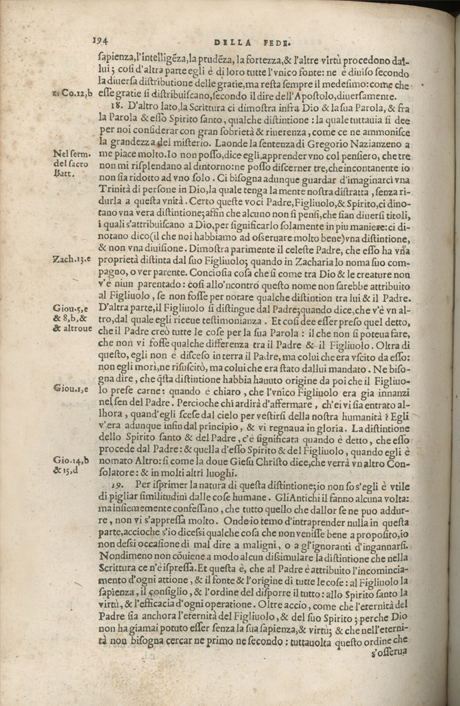 Institutione della Religion Christiana di Giovanni Calvino, edizione 1557 in Italiano tradotta per Giulio Cesare Paschali