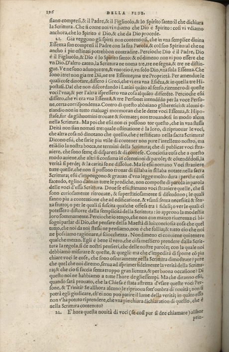 Institutione della Religion Christiana di Giovanni Calvino, edizione 1557 in Italiano tradotta per Giulio Cesare Paschali