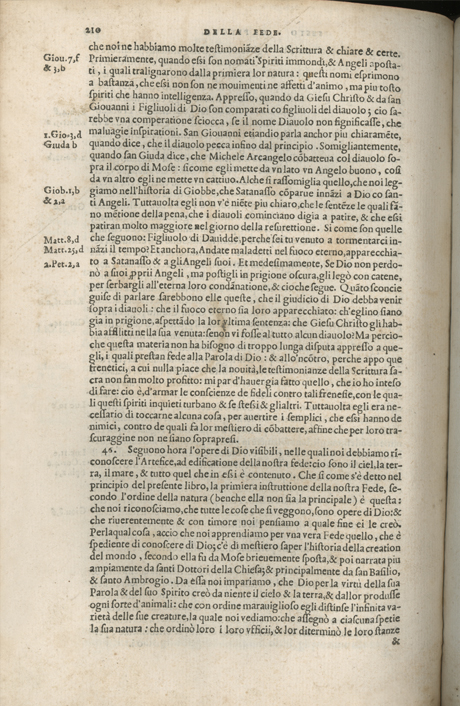 Institutione della Religion Christiana di Giovanni Calvino, edizione 1557 in Italiano tradotta per Giulio Cesare Paschali