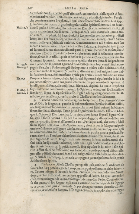 Institutione della Religion Christiana di Giovanni Calvino, edizione 1557 in Italiano tradotta per Giulio Cesare Paschali