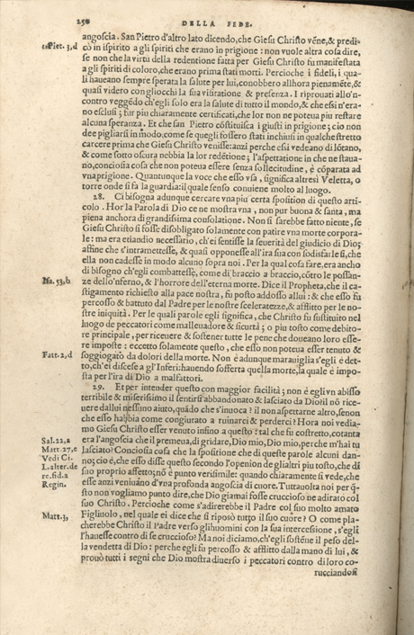 Institutione della Religion Christiana di Giovanni Calvino, edizione 1557 in Italiano tradotta per Giulio Cesare Paschali