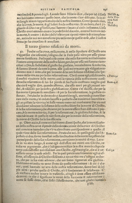 Institutione della Religion Christiana di Giovanni Calvino, edizione 1557 in Italiano tradotta per Giulio Cesare Paschali