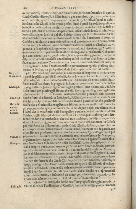 Institutione della Religion Christiana di Giovanni Calvino, edizione 1557 in Italiano tradotta per Giulio Cesare Paschali