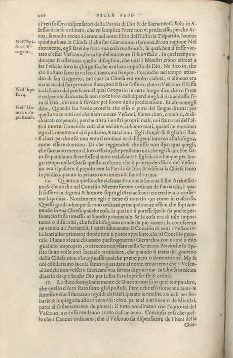 Institutione della Religion Christiana di Giovanni Calvino, edizione 1557 in Italiano tradotta per Giulio Cesare Paschali