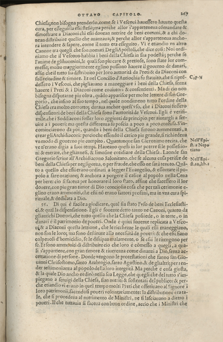 Institutione della Religion Christiana di Giovanni Calvino, edizione 1557 in Italiano tradotta per Giulio Cesare Paschali