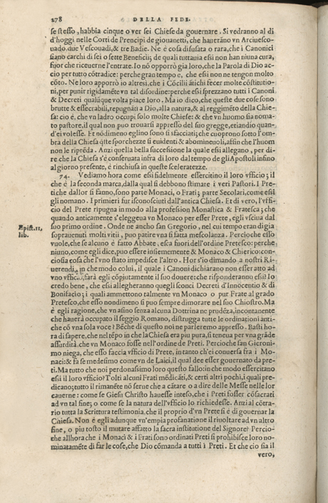 Institutione della Religion Christiana di Giovanni Calvino, edizione 1557 in Italiano tradotta per Giulio Cesare Paschali