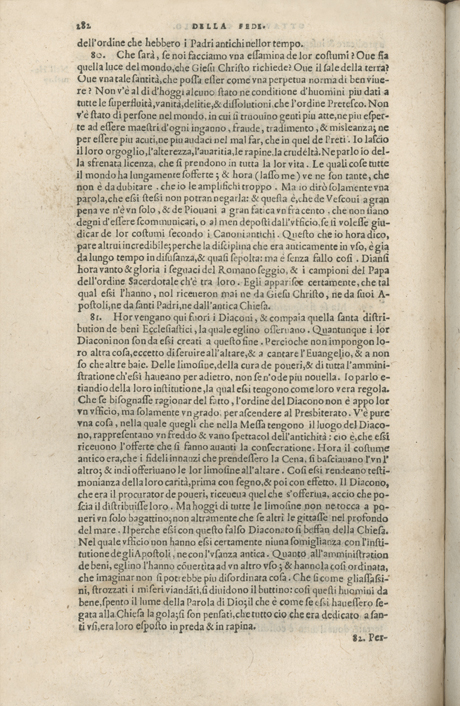 Institutione della Religion Christiana di Giovanni Calvino, edizione 1557 in Italiano tradotta per Giulio Cesare Paschali