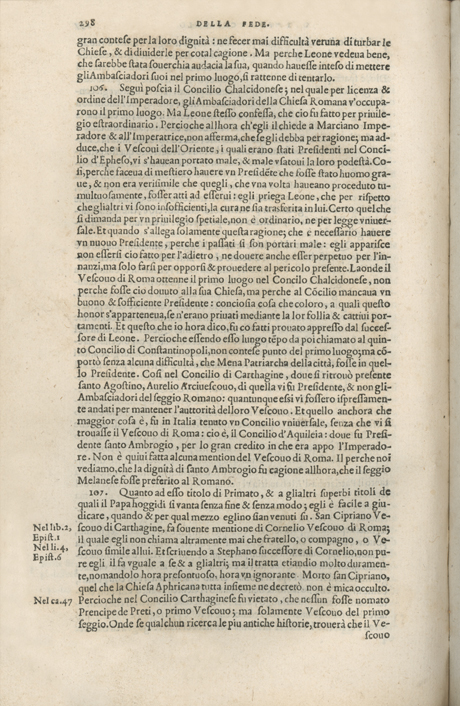 Institutione della Religion Christiana di Giovanni Calvino, edizione 1557 in Italiano tradotta per Giulio Cesare Paschali