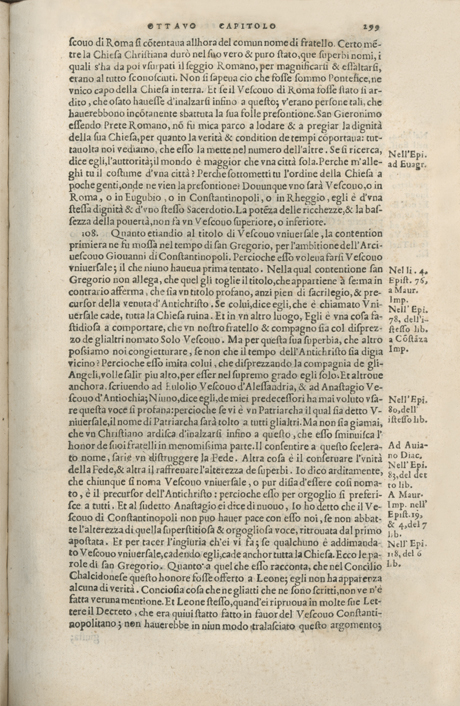 Institutione della Religion Christiana di Giovanni Calvino, edizione 1557 in Italiano tradotta per Giulio Cesare Paschali