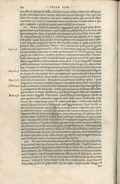 Institutione della Religion Christiana di Giovanni Calvino, edizione 1557 in Italiano tradotta per Giulio Cesare Paschali