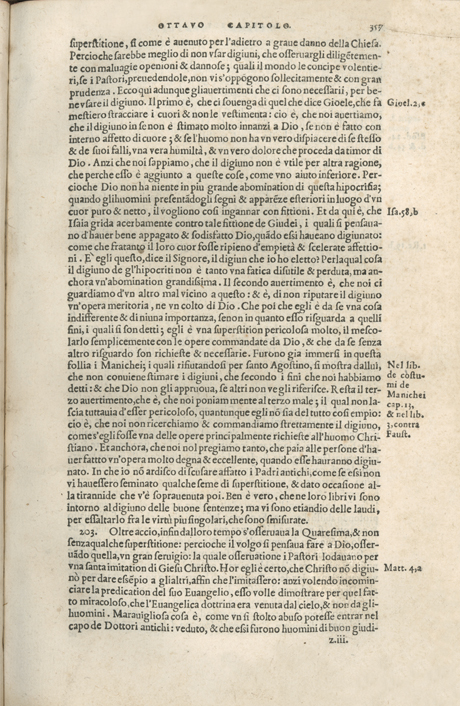 Institutione della Religion Christiana di Giovanni Calvino, edizione 1557 in Italiano tradotta per Giulio Cesare Paschali