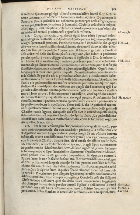 Institutione della Religion Christiana di Giovanni Calvino, edizione 1557 in Italiano tradotta per Giulio Cesare Paschali