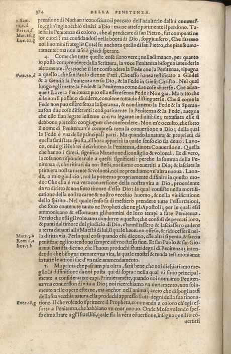 Institutione della Religion Christiana di Giovanni Calvino, edizione 1557 in Italiano tradotta per Giulio Cesare Paschali