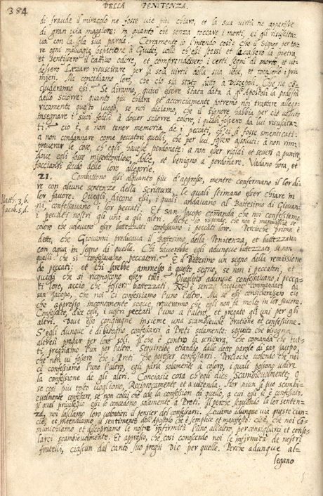 Institutione della Religion Christiana di Giovanni Calvino, edizione 1557 in Italiano tradotta per Giulio Cesare Paschali