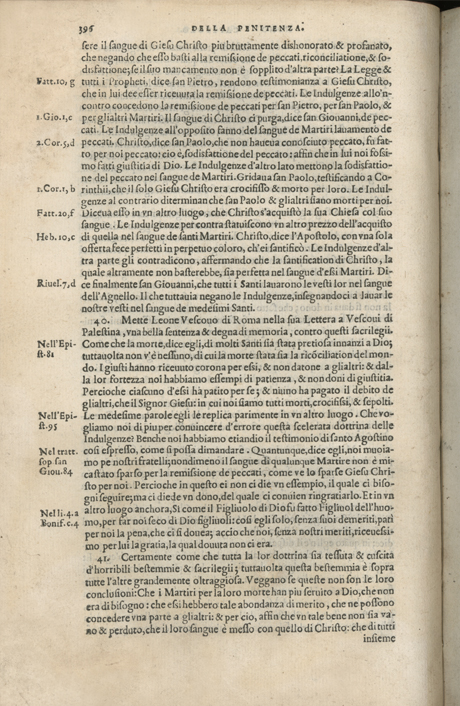 Institutione della Religion Christiana di Giovanni Calvino, edizione 1557 in Italiano tradotta per Giulio Cesare Paschali