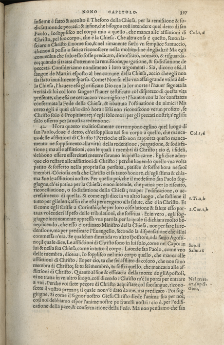 Institutione della Religion Christiana di Giovanni Calvino, edizione 1557 in Italiano tradotta per Giulio Cesare Paschali
