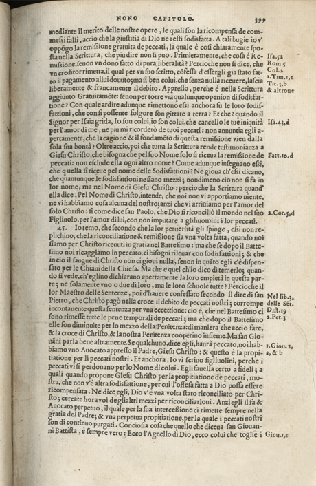 Institutione della Religion Christiana di Giovanni Calvino, edizione 1557 in Italiano tradotta per Giulio Cesare Paschali