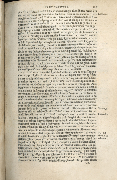 Institutione della Religion Christiana di Giovanni Calvino, edizione 1557 in Italiano tradotta per Giulio Cesare Paschali