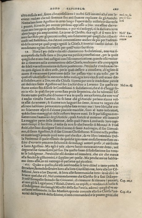 Institutione della Religion Christiana di Giovanni Calvino, edizione 1557 in Italiano tradotta per Giulio Cesare Paschali