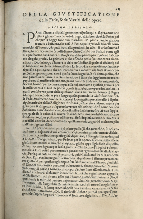 Institutione della Religion Christiana di Giovanni Calvino, edizione 1557 in Italiano tradotta per Giulio Cesare Paschali