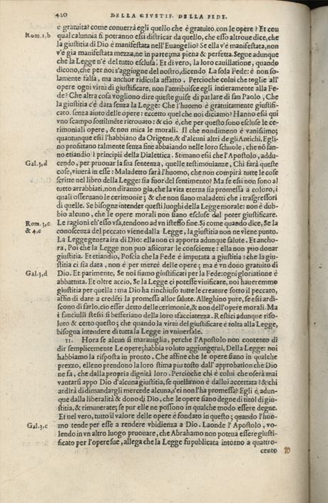 Institutione della Religion Christiana di Giovanni Calvino, edizione 1557 in Italiano tradotta per Giulio Cesare Paschali