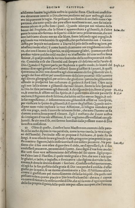 Institutione della Religion Christiana di Giovanni Calvino, edizione 1557 in Italiano tradotta per Giulio Cesare Paschali