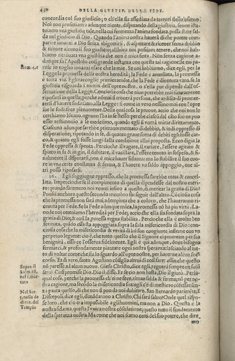 Institutione della Religion Christiana di Giovanni Calvino, edizione 1557 in Italiano tradotta per Giulio Cesare Paschali