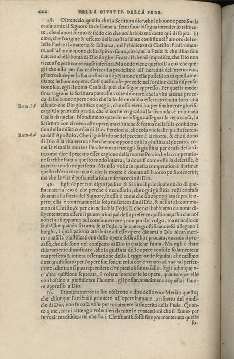 Institutione della Religion Christiana di Giovanni Calvino, edizione 1557 in Italiano tradotta per Giulio Cesare Paschali