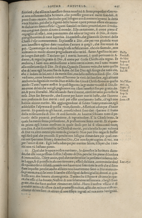 Institutione della Religion Christiana di Giovanni Calvino, edizione 1557 in Italiano tradotta per Giulio Cesare Paschali