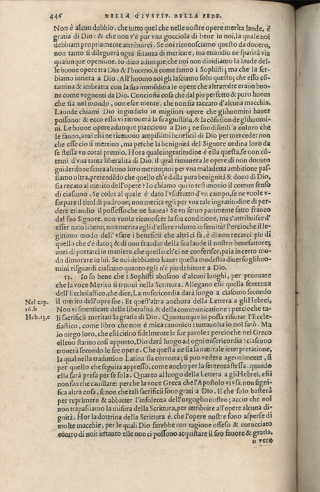 Institutione della Religion Christiana di Giovanni Calvino, edizione 1557 in Italiano tradotta per Giulio Cesare Paschali