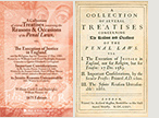 A Collection of Several Treatises Concerning The Reasons and Occasions of the Penal Laws by William Cecil, William Watson (1677 Reprint Edition)